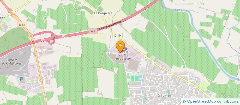 localisation de l'entreprise ALDI SAUVIAN à SAUVIAN