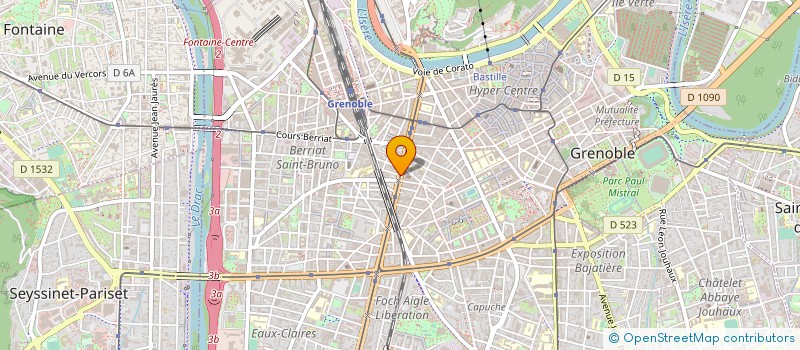 localisation de l'entreprise ALDI SERVICES  GRENOBLE