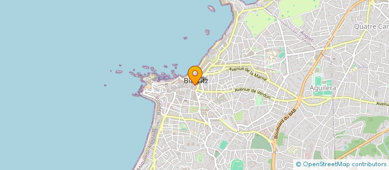 localisation de l'entreprise ALDIA à BIARRITZ
