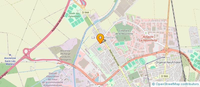 localisation de l'entreprise ALDIKA  REIMS