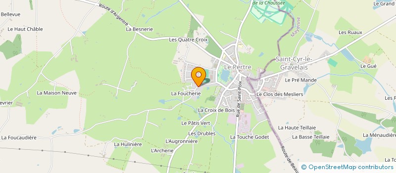 localisation de l'entreprise ALDIKA  LE PERTRE