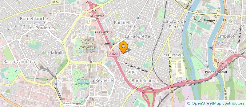 localisation de l'entreprise ALDIMEX à TOULOUSE