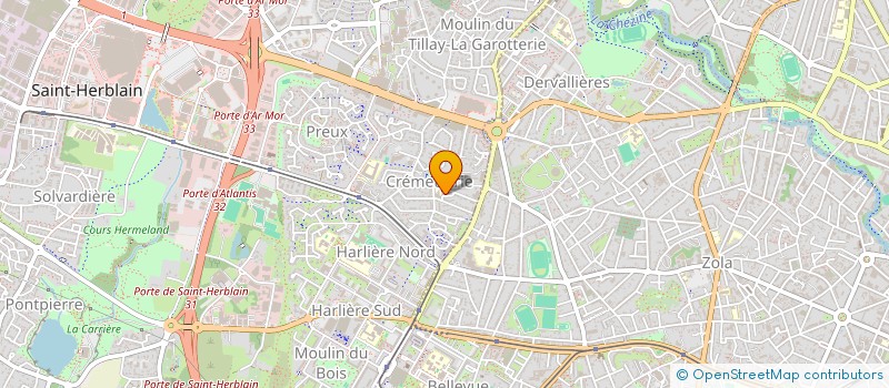 localisation de l'entreprise ALDIMMO VANNES  SAINT-HERBLAIN