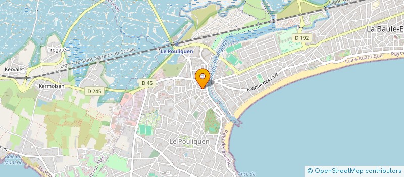 localisation de l'entreprise ALDINE à LE POULIGUEN