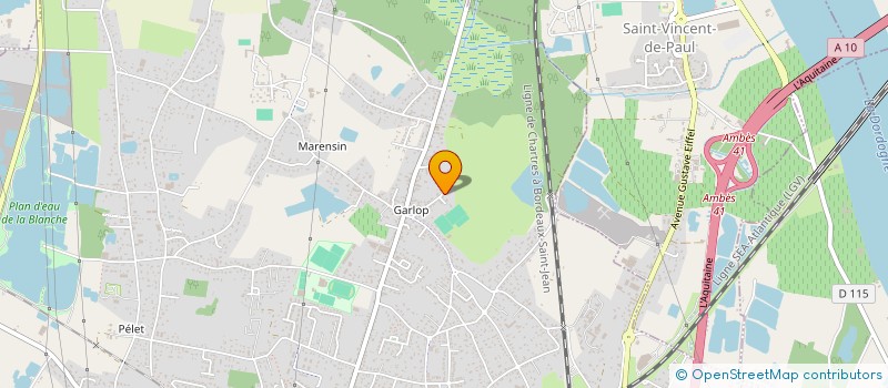 localisation de l'entreprise ALDIVI à AMBARES-ET-LAGRAVE