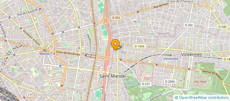 localisation de l'entreprise ALDIZIER à SAINT-MANDE
