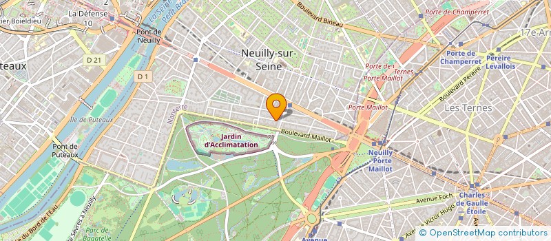 localisation de l'entreprise ALDL SAS à NEUILLY-SUR-SEINE