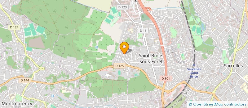 localisation de l'entreprise ALDO à SAINT-BRICE-SOUS-FORET