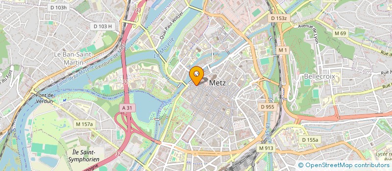 localisation de l'entreprise ALDO GOURMET ET CIE à METZ