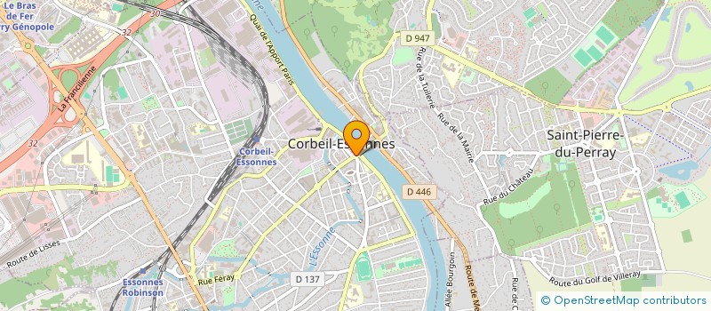 localisation de l'entreprise ALDO PIZZA à CORBEIL-ESSONNES