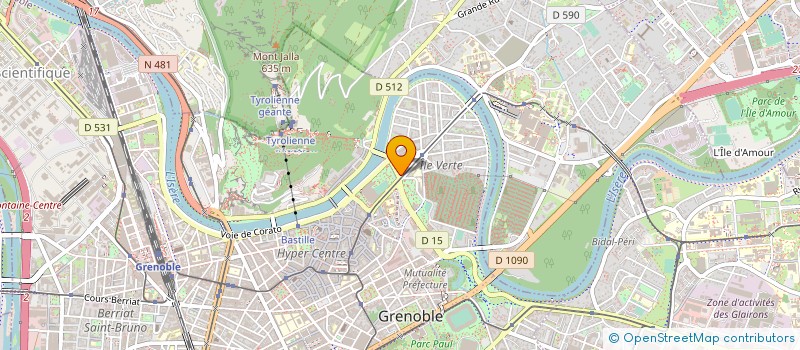 localisation de l'entreprise ALDO SAVINO DEVELOPPEMENT à GRENOBLE