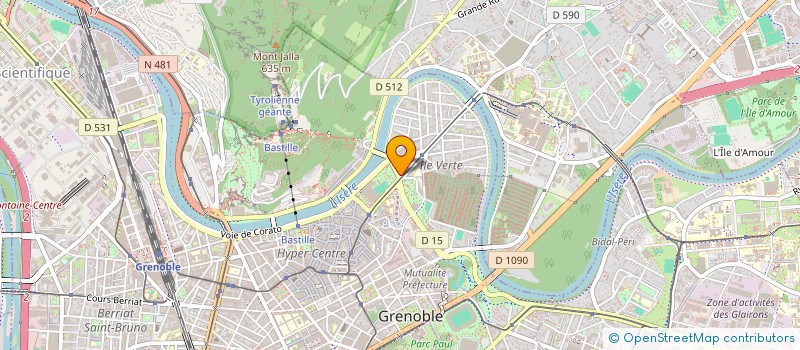 localisation de l'entreprise ALDO SAVINO GRENOBLE  GRENOBLE