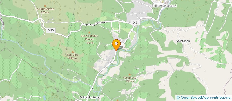 localisation de l'entreprise ALDOBE  ENTRECASTEAUX