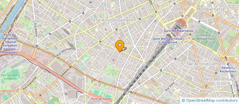 localisation de l'entreprise ALDOLYSE SARL  PARIS