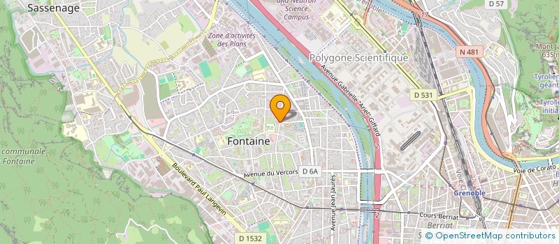 localisation de l'entreprise ALDOM INVESTISSEMENTS  FONTAINE