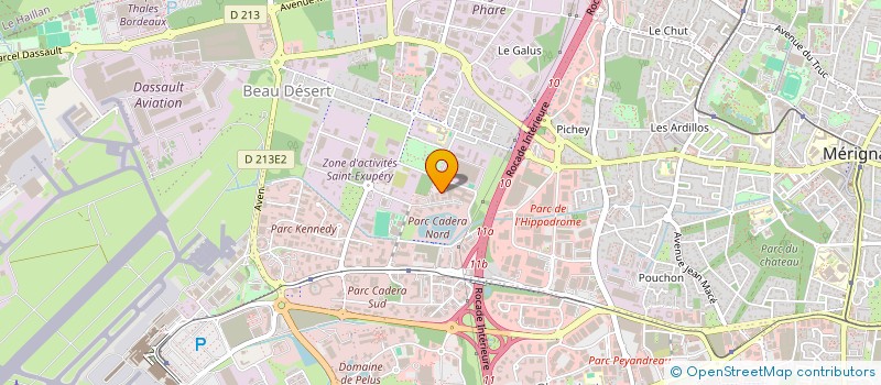 localisation de l'entreprise ALDREA  BORDEAUX