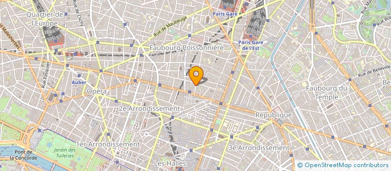 localisation de l'entreprise ALDRIC BECKMANN ARCHITECTES  PARIS