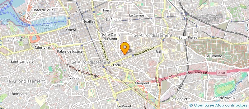 localisation de l'entreprise ALDRIS à MARSEILLE