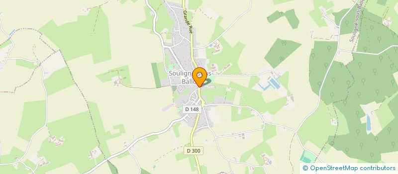 localisation de l'entreprise ALDRUM SARL  SOULIGNE-SOUS-BALLON