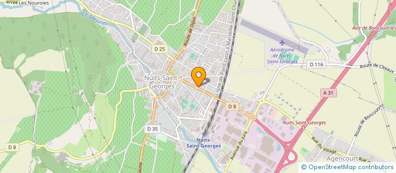 localisation de l'entreprise ALDSAP PRO à NUITS-SAINT-GEORGES