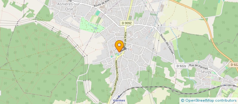 localisation de l'entreprise ALDUO STRATEGIE  VIARMES