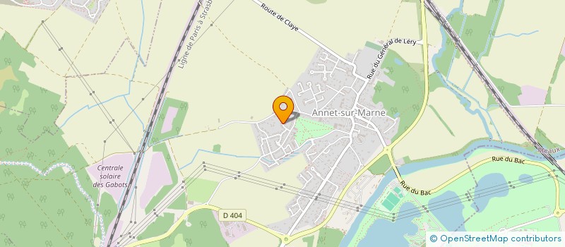 localisation de l'entreprise ALDV  ANNET-SUR-MARNE