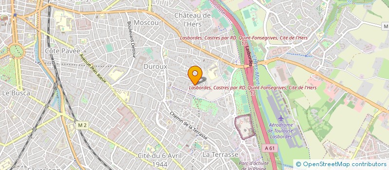 localisation de l'entreprise ALDV CONSULTING HOLDING  TOULOUSE
