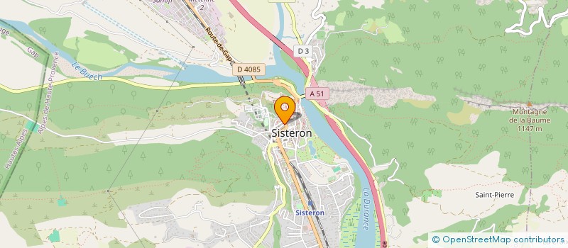 localisation de l'entreprise ALDYCA  SISTERON