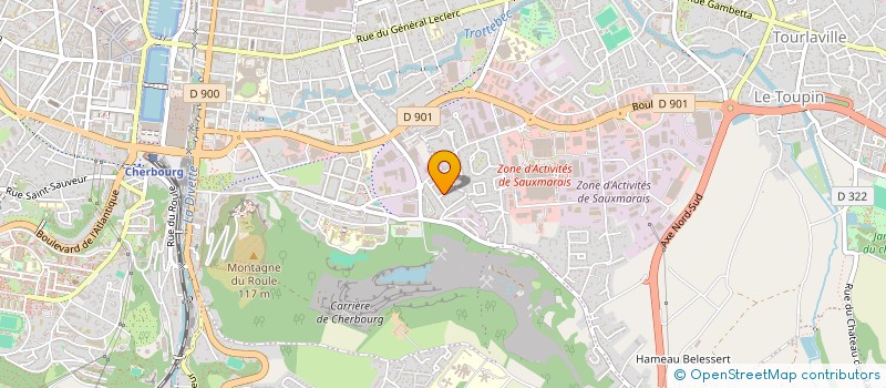 localisation de l'entreprise ALDYCE  CHERBOURG-EN-COTENTIN