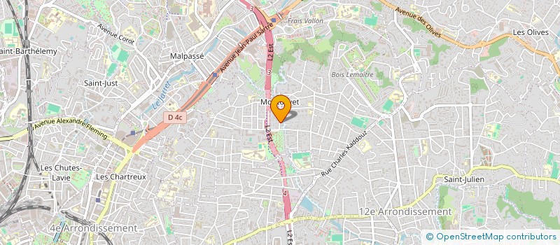 localisation de l'entreprise ALE à MARSEILLE
