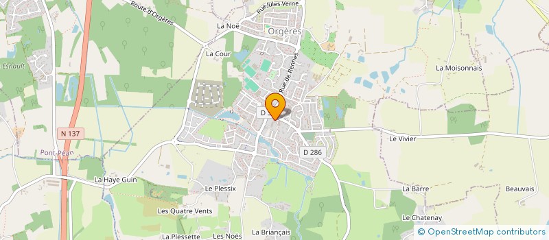 localisation de l'entreprise ALE  SAINT-ARMEL