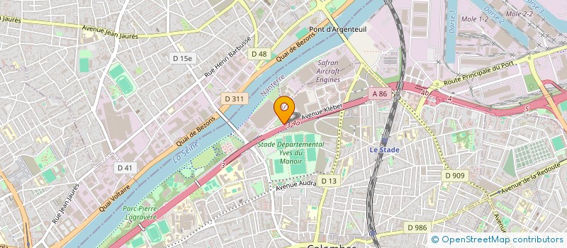 localisation de l'entreprise ALE INTERNATIONAL à COLOMBES