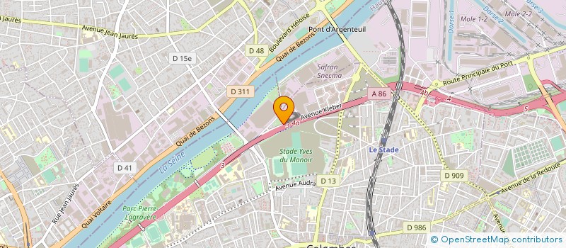 localisation de l'entreprise ALE INTERNATIONAL à COLOMBES