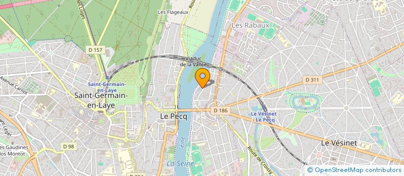 localisation de l'entreprise ALE INVEST  LE PECQ