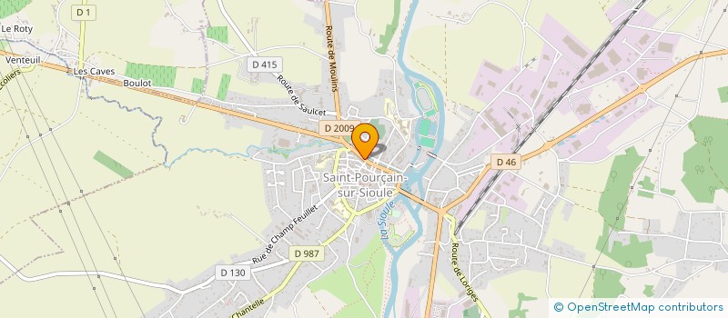 localisation de l'entreprise ALE MAX MAR à SAINT-POURCAIN-SUR-SIOULE