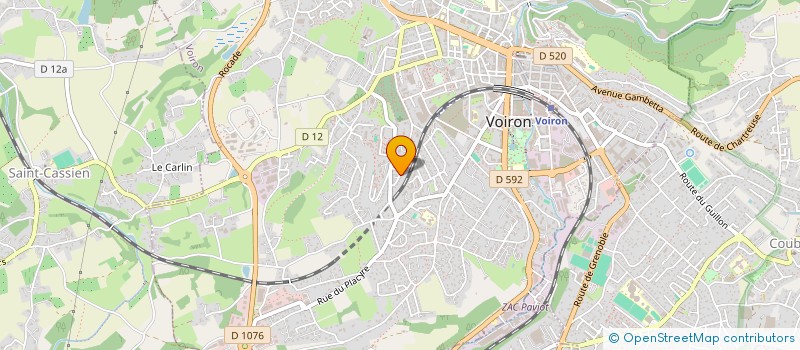 localisation de l'entreprise ALE SOINS à VOIRON