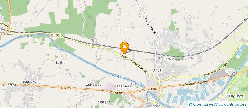 localisation de l'entreprise ALEA  SAINT-PANTALEON-DE-LARCHE