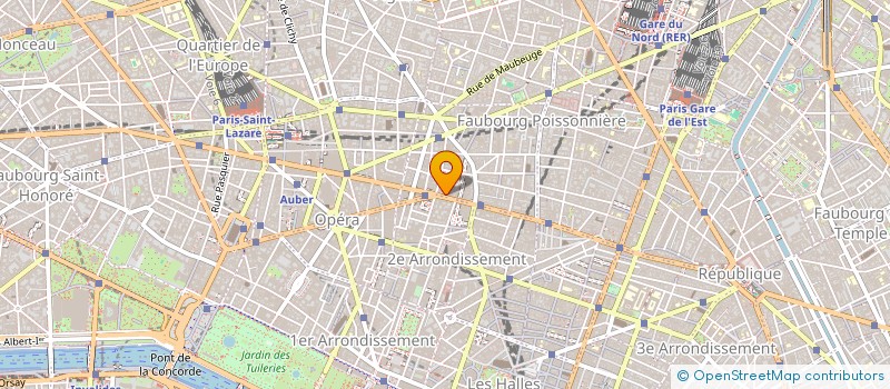 localisation de l'entreprise ALEA  PARIS