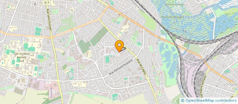 localisation de l'entreprise ALEA  AMIENS