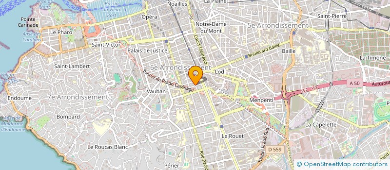 localisation de l'entreprise ALEA FILME à MARSEILLE