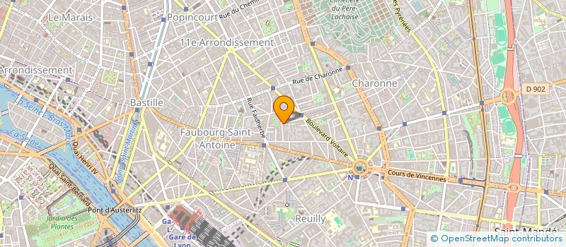 localisation de l'entreprise ALEA JACTA EST à PARIS