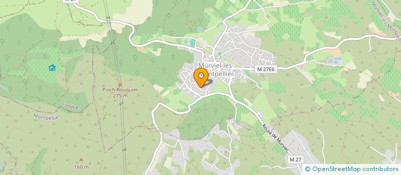 localisation de l'entreprise ALEA JACTA EST  MURVIEL-LES-MONTPELLIER