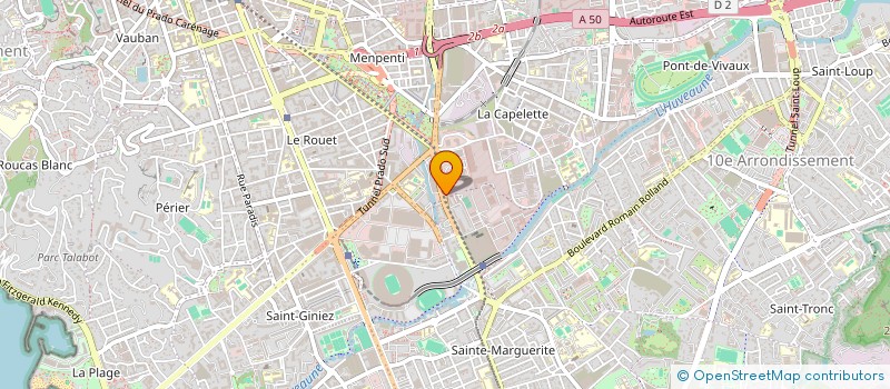 localisation de l'entreprise ALEA LOCATION à MARSEILLE