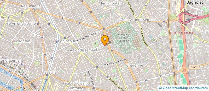 localisation de l'entreprise ALEA SERVICES  PARIS