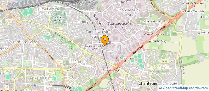 localisation de l'entreprise ALEADIA  RENNES