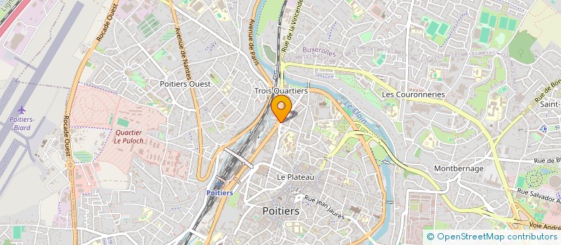 localisation de l'entreprise ALEAN&A  POITIERS