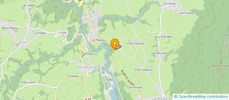 localisation de l'entreprise ALEANCO  LA MOTTE-EN-BAUGES