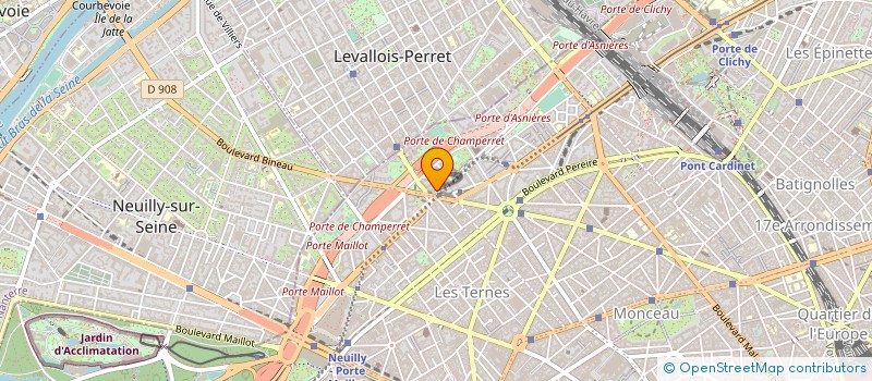 localisation de l'entreprise ALEAT à CLICHY