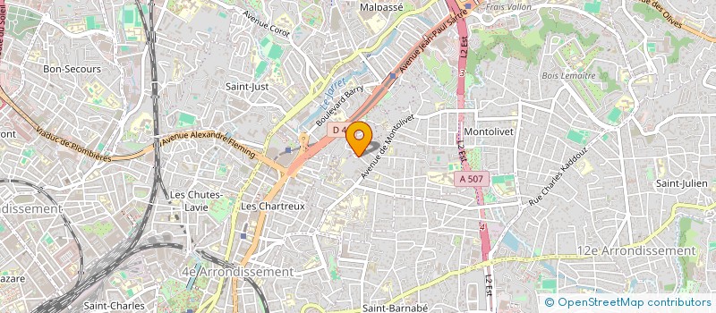 localisation de l'entreprise ALEB HABITATION à MARSEILLE
