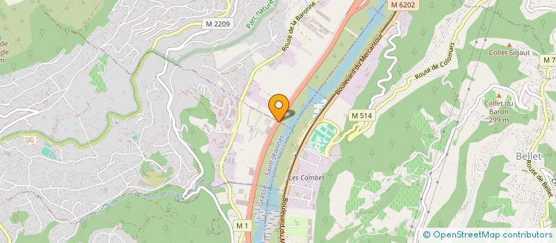 localisation de l'entreprise ALEC  SAINT-JEANNET